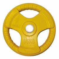 Диск обрезиненный FASSION цветной D51 мм PROFI-FIT 15 кг РАСПРОДАЖА