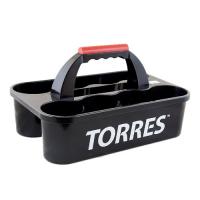 Контейнер для бутылок "TORRES", арт. SS1030, на 8 бутылок, не складывается, черно-бело-красный
