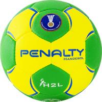 Мяч ганд. PENALTY HANDEBOL SUECIA H2L ULTRA GRIP FEMININO, арт.5115615300-U,р.2,PU,IHF,руч.с,жел-зел