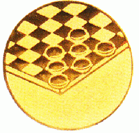 Эмблема D1-A23/G шашки (D-25 мм)