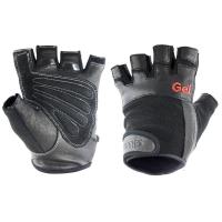 Перчатки для занятий спортом "TORRES" арт.PL6049L, р.L, нейлон, нат.кожа и замша, подбивка гель,черн