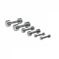 Гантельный ряд хромированный от 1 до 10 кг MD Buddy MD2303B