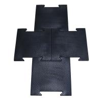 Коврик резиновый (черный) 500x500x25мм PROFI-FIT