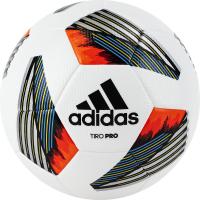 Мяч футб. "ADIDAS Tiro Pro" арт. FS0373, р.5, FIFA Pro, 32 пан., ПУ, термосшивка, бело-оранжевый