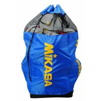 Сумка-баул для мячей "MIKASA" арт. SDBAG, нейлон, сине-желтая