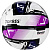 Мяч футзал. "TORRES Futsal Resist" арт.FS321024, р.4, 24 п.,ПУ, 3 подкл.сл., гиб.сш сбелый-мультикол