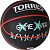 Мяч баск. "TORRES Game Over" B02217, р.7, резина, нейлон. корд, бут. кам., черный