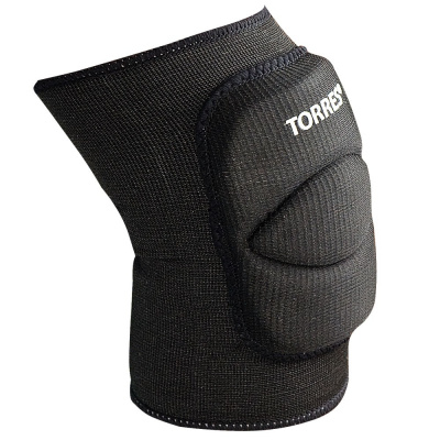 Наколенники спортивные "TORRES Classic", черный, р.M, арт.PRL11016M-02, нейлон, ПУ