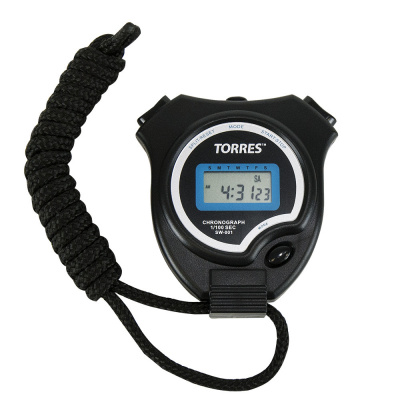 Секундомер "TORRES Stopwatch", арт.SW-001, часы, будильник, дата, черно-синий NEW
