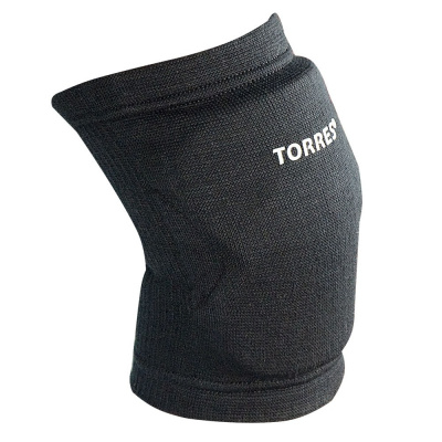 Наколенники спортивные "TORRES Light", черный, р.M, арт.PRL11019M-02, нейлон, ЭВА