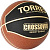 Мяч баск. "TORRES Crossover" арт.B32097, р.7,ПУ-комп, нейлон. корд, бут.камера, тем. черно-оранж-беж