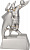 Фигурка литая Волейбол RP7003 16.5см (80*32мм)