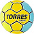 Мяч ганд. "TORRES Training" арт.H32151, р.1, ПУ, 4 подкл. слоя, руч. сшивка, желто-голубой