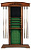 Киевница Ампир КР ясень (№ 3, Манчестер 60 yellow green ш1,95)